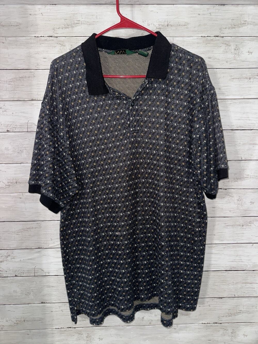 Northwest Territory Men's Large Vintage Polo Shirt Short Sleeve, Golf Casual XL